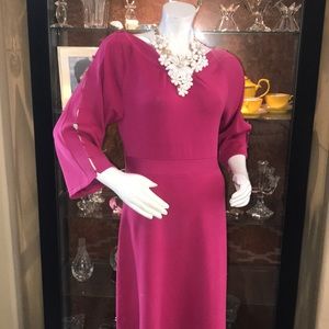 Cute A line knit dress!